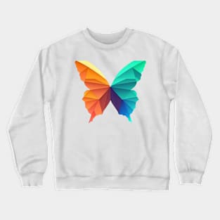 Butterfly Flight - Minimalist butterfly design for the environment Crewneck Sweatshirt